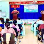 HND xã Hiệp Phước tổ chức khóa đào tạo “Kỹ thuật chế biến tôm khô ứng dụng công nghệ cao” cho hội viên nông dân và người dân trên địa bàn.