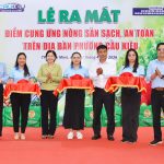 Ra mắt điểm cung ứng nông sản an toàn trên địa bàn phường Cầu Kiệu