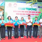Ra mắt điểm cung ứng nông sản an toàn trên địa bàn phường Bình Thạnh