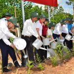 Hội Nông dân thành phố Hồ Chí Minh ra quân thực hiện các công trình chào mừng kỷ niệm 50 năm ngày thành phố Sài Gòn – Gia Định chính thức, vinh dự mang tên Chủ tịch Hồ Chí Minh